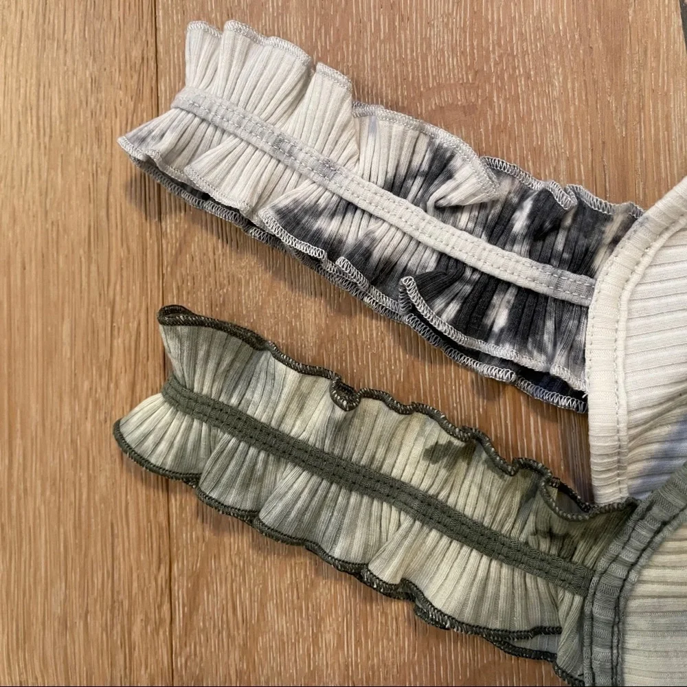 🆕Feeling Good Tie Dye Bodysuit | Black NWOT - Picture 10 of 13